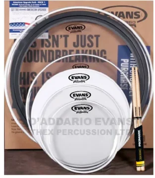 EPP-AMUP-F1-5A Evans American Upgrade Fusion Pack Drumheads
