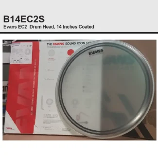 B14EC2S Evans EC2 Drum Head 14 Inches Coated