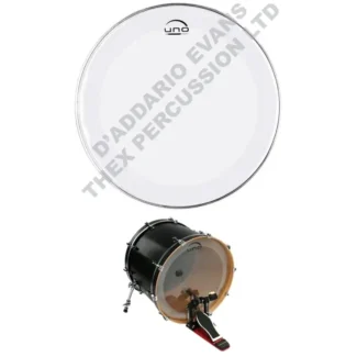 UBD22EQ4 Uno EQ Bass Drumhead 22 Inches Clear