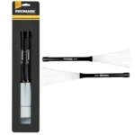 B600 Promark B600 Nylo Brush Nylon Bristle Retractable Brushes 1 pair