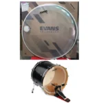 BD18GB4 Evans EQ4 Bass Drum Head 18 Inches Clear