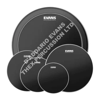 BD22EMADONX Evans EMAD Onyx Bass Drum Head