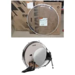 BD22G2 Evans G2 Bass Drum Head 22 Inches Clear