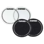 EQPB1 Evans EQ Single Pedal Patch Black Nylon