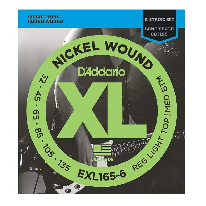 EXL165-6 DAddario EXL165-6 6-String Nickel Wound