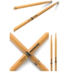 F5BAGC ProMark ActiveGrip Forward 5B Drumsticks Acorn Tip Clear