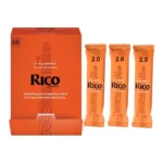 RCA0120 B50 Rico Bb Clarinet Reeds Strength 20 50 pack