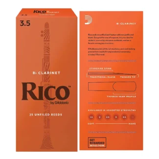 RCA2535 Rico Bb Clarinet Reeds