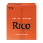 RIA1025 Rico Soprano Sax ReedsStrength2510 pack