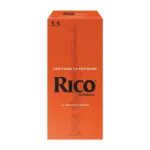 RIA2535 Rico Soprano Sax Reeds Strength 35 25 pack