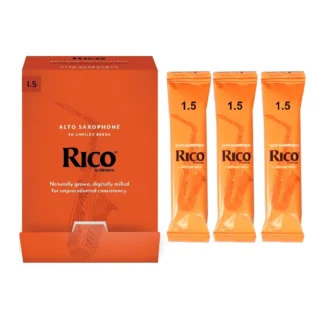 RJA0115-B50 Rico Alto Saxophone Reeds Strength 15 50-Pack