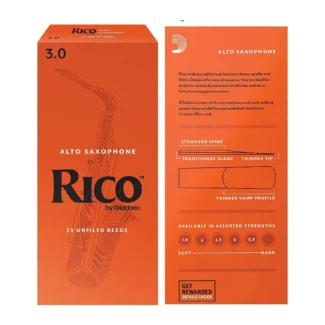 RJA2530 Rico Alto Sax Reeds