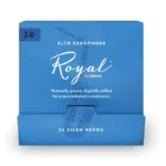 RJB0120 B25 Royal Alto Sax Reeds Strength 20 25 Pack