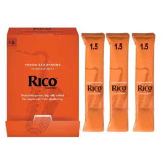 RKA0115 B50 Rico Tenor Saxophone Reeds Strength 15 50 Pack