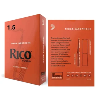 RKA1015 Rico Tenor Sax Reeds Strength 15 10 pack