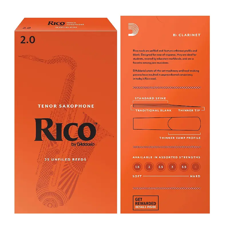 RKA2520 Rico Tenor Sax Reeds