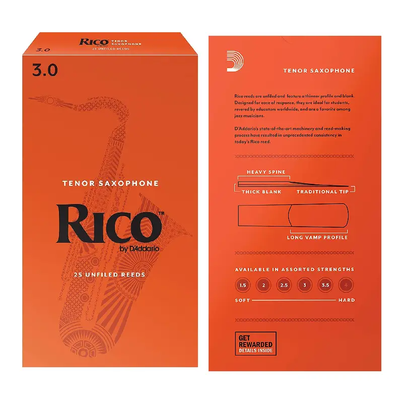 RKA2530 Rico Tenor Sax Reeds