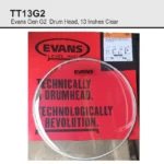 TT13G2 Evans Gen G2 Drum Head 13 Inches Clear