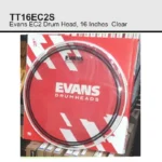 TT16EC2S Evans EC2 Drum Head 16 Inches Clear