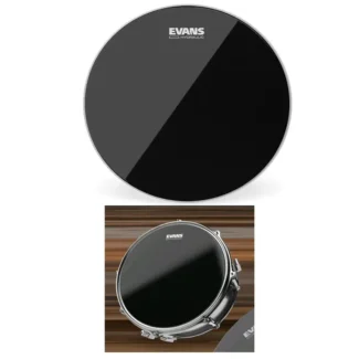 B14HBG-Evans-Hydraulic-Black-Drum-Head-14-Inches-Coated