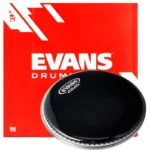 TT10CHR Evans Black Chrome Drum Head 10 Inches