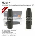 MJM 7 DAddario Rico Metalite Alto Sax Mouthpiece M7