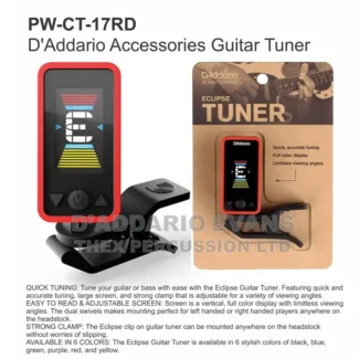 PW-CT-17RD D'Addario Accessories Guitar Tuner