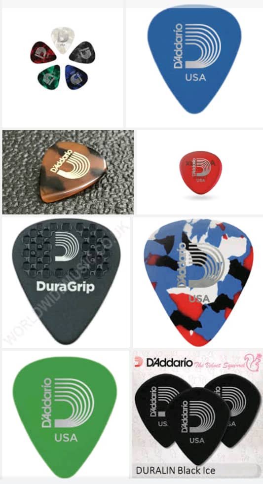 D'addario Guitar Picks