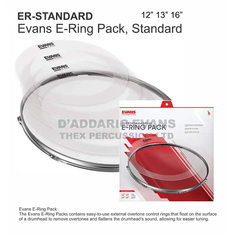ER-STANDARD EVANS E-Ring Pack, Standard 12" 13" 16"