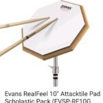 EVANS RF10G-AT RealFeel Attacktile 10" Drum Pad
