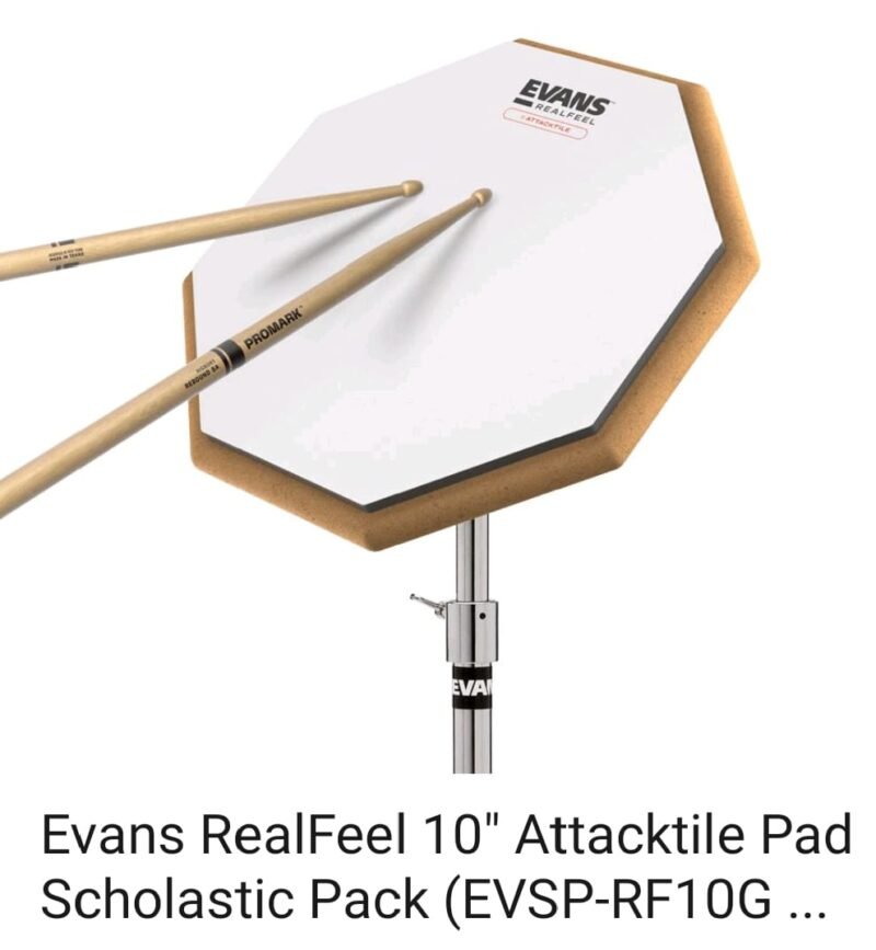 EVANS RF10G-AT RealFeel Attacktile 10" Drum Pad