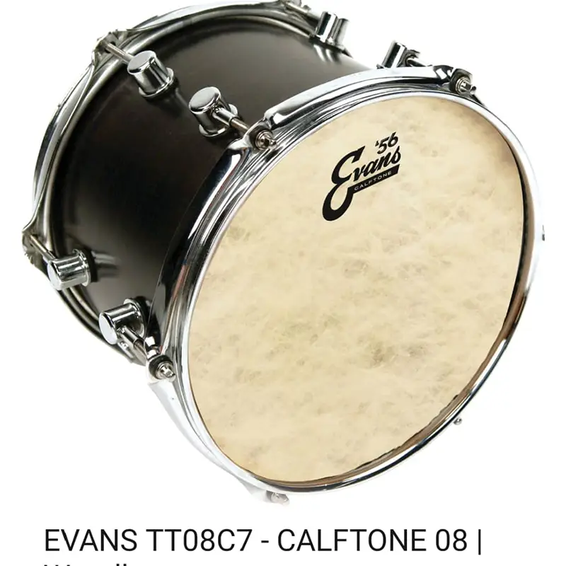 08 Calftone by Evans Drum Heads MODEL TT08C7