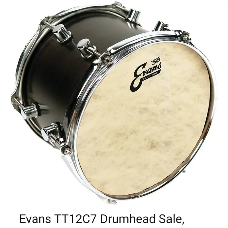 12" Calftone by Evans Drum Heads | Model: TT12C7