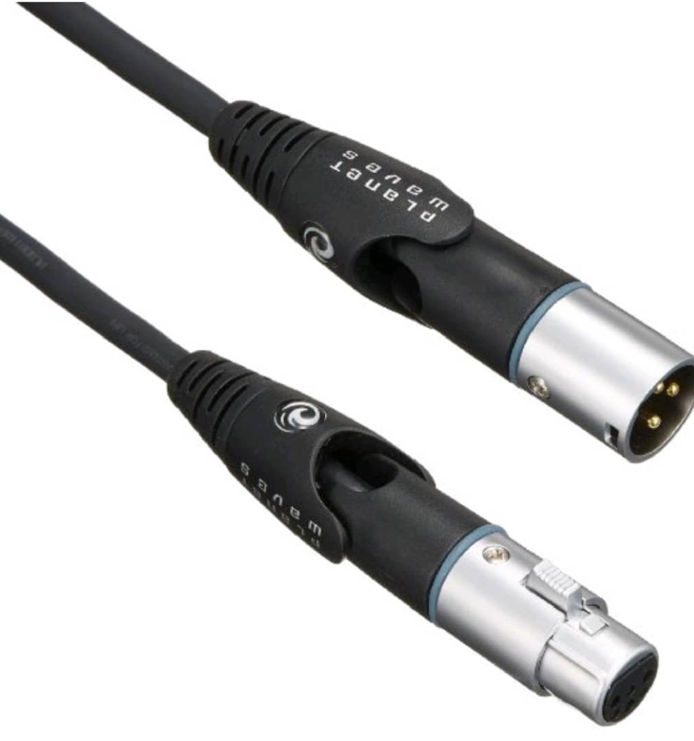 D'addario Planet Waves Microphone Cable XLR to XLR Male to Female. 25'FT - Model PW-MS-25