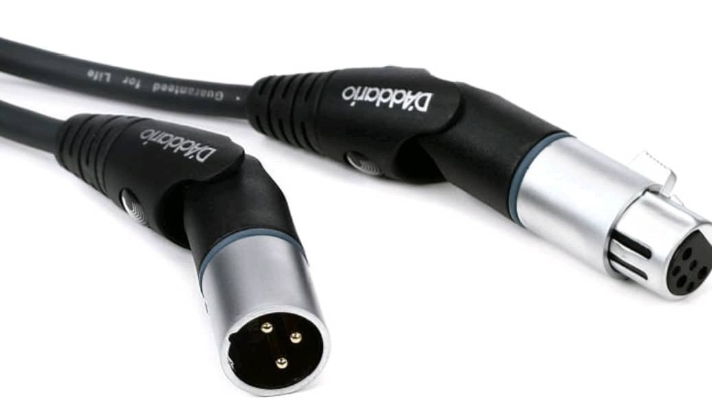 D'addario Planet Waves Microphone Cable XLR to XLR Male to Female. 25'FT - Model PW-MS-25