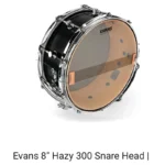 S08H30 Evans 08" Hazy Snare Side