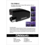 PW-IRMM-01 D'Addario Mic Mute Infrared Microphone Sensor Feedback Eliminator