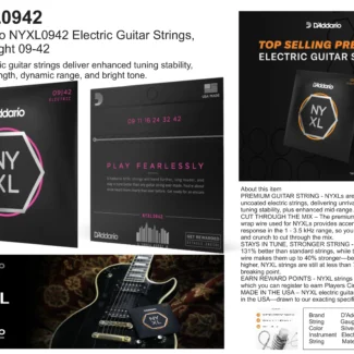 NYXL0942 D'Addario NYXL0942 Electric Guitar Strings