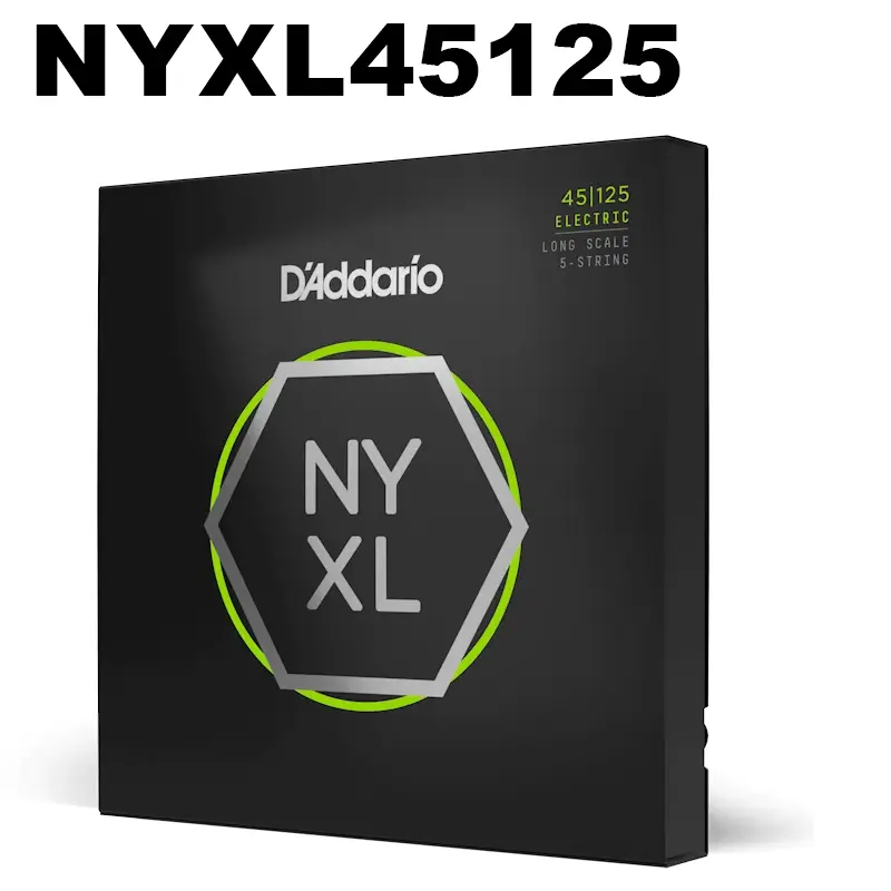NYXL45125 DAddario NYXL Bass Guitar Strings