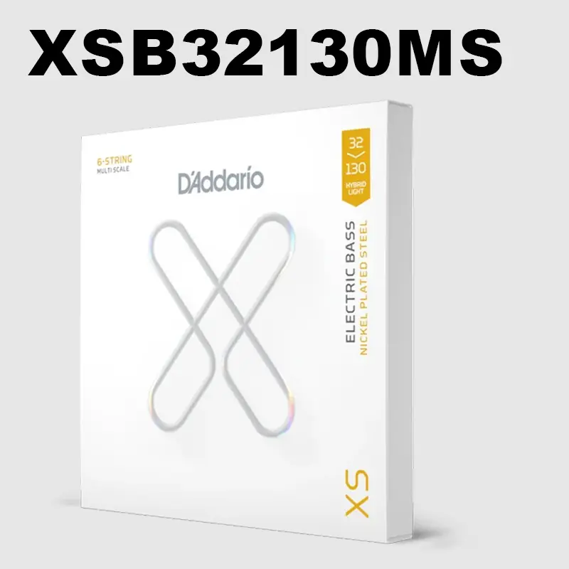 XSB32130MS DAddario XS Coated Bass Strings XSB32130MS D'Addario XS Coated Bass Strings