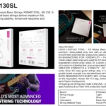 XSB45130SL D'Addario XS Coated Bass Strings XSB45130SL, 45-130, 5- String